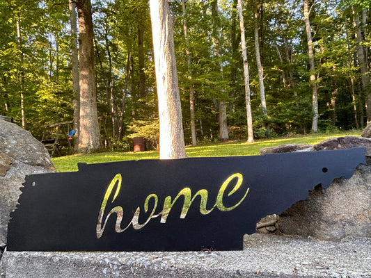 Tennessee Home Sign